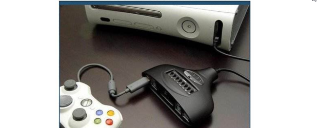 xbox360游戏手柄连接主机