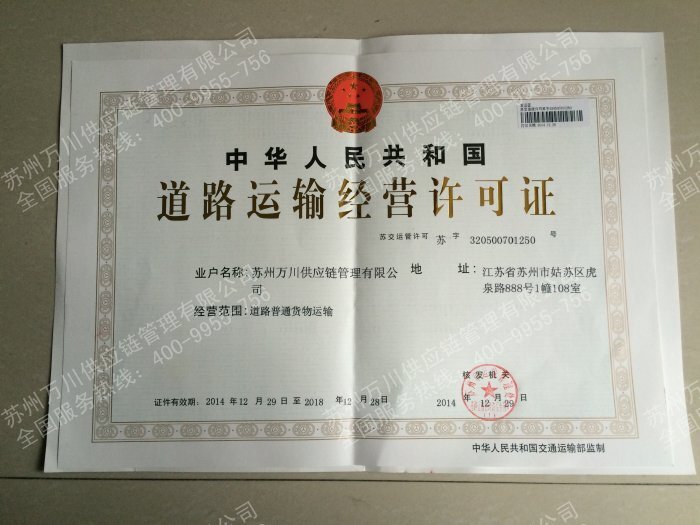 道路运输信息域名备案