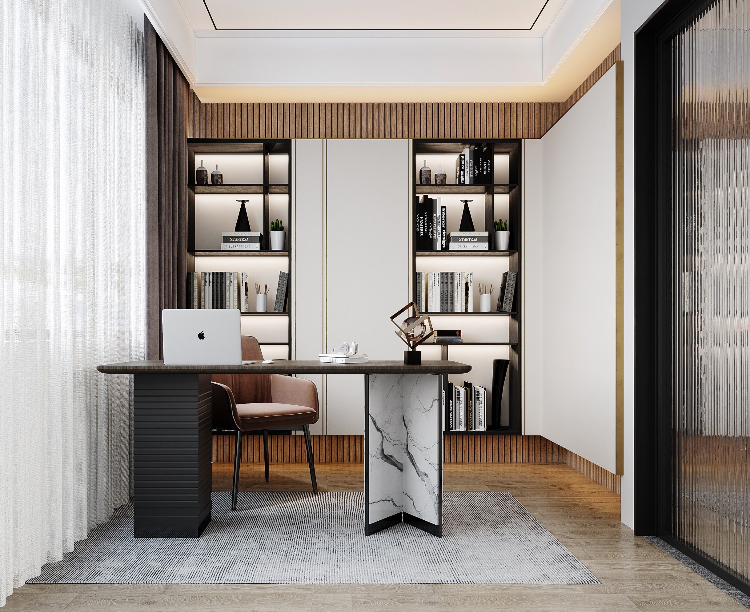 书房如何隐藏电脑主机