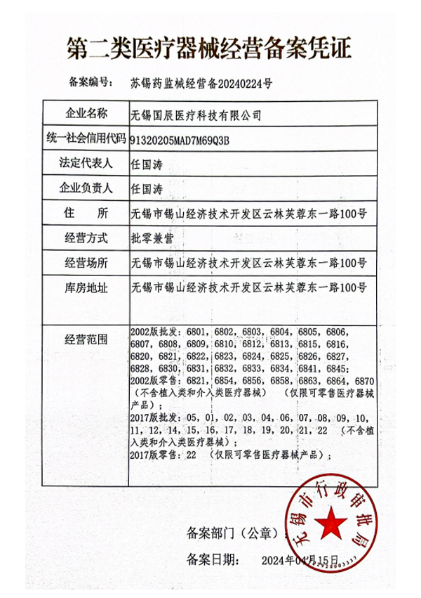 二类医疗电商备案