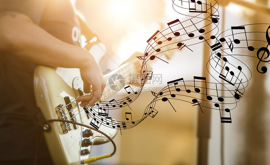 音乐背景主机接线