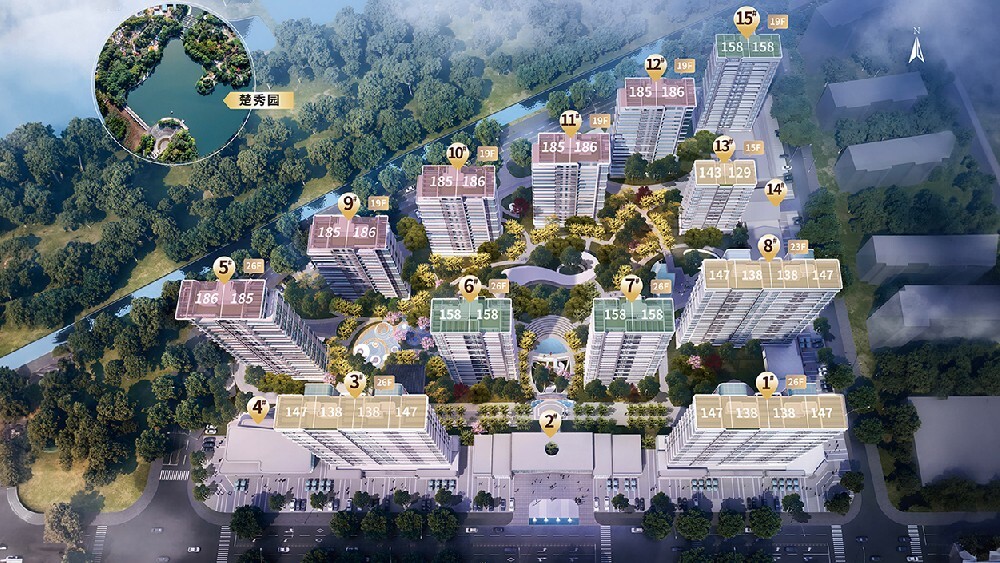 水沐明悦府43号楼备案价