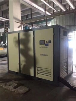 鑫磊空压机主机拆卸