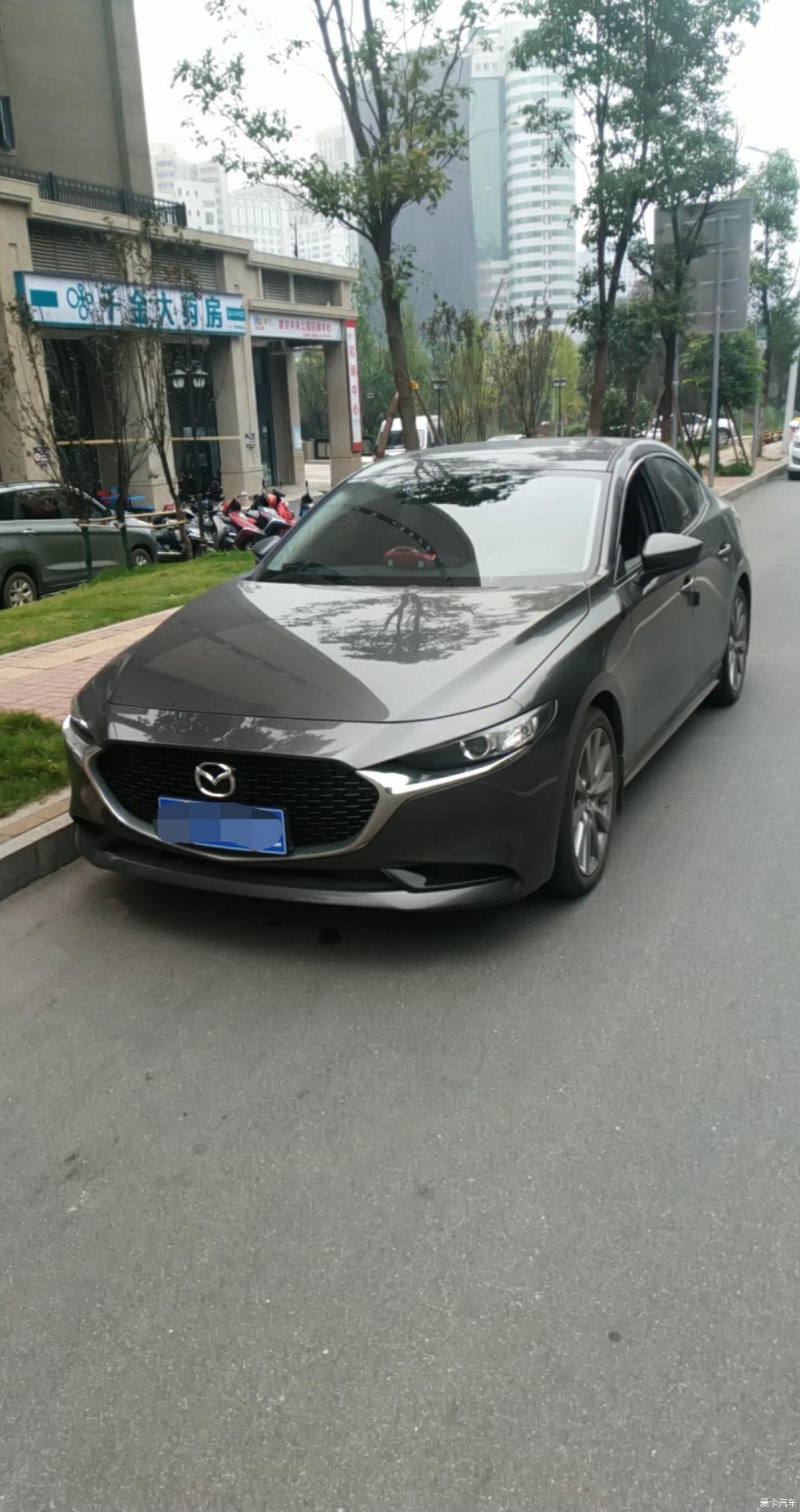 昂克赛拉铂钢灰改色不用备案