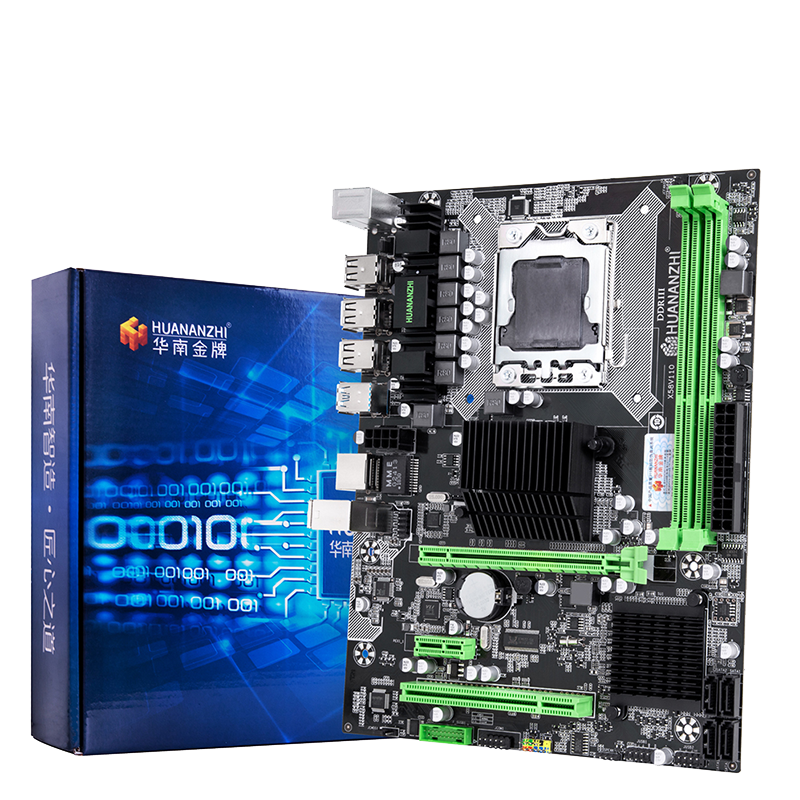 x58主板配主机插线