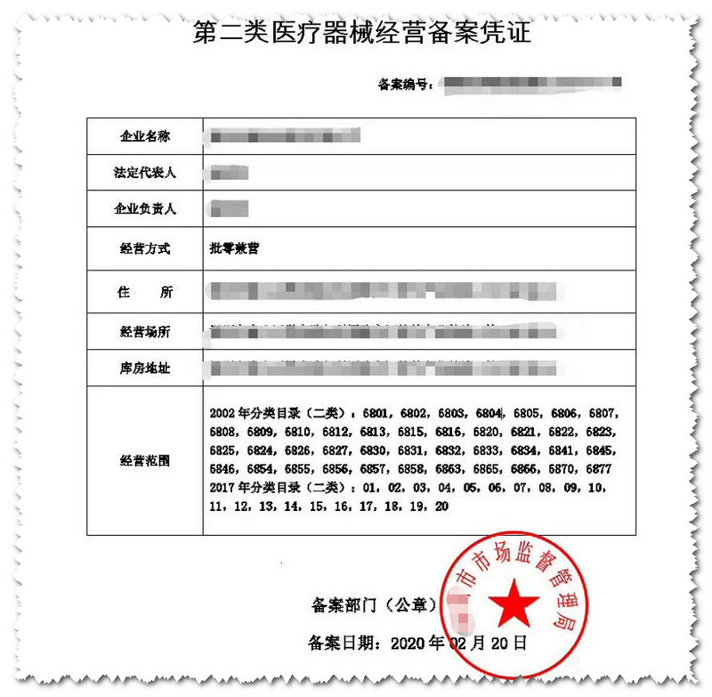 经营额温枪需要备案吗