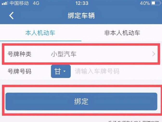 12123新车牌照备案