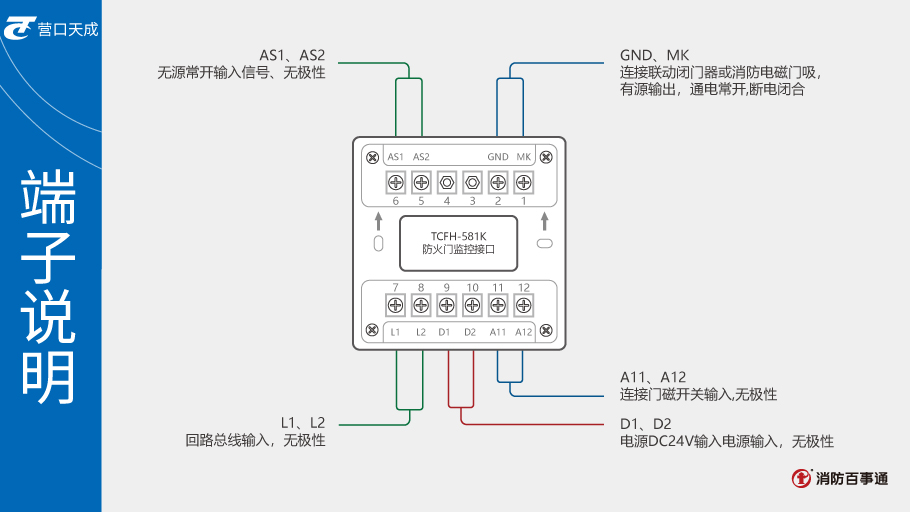天成消防主机接线视频