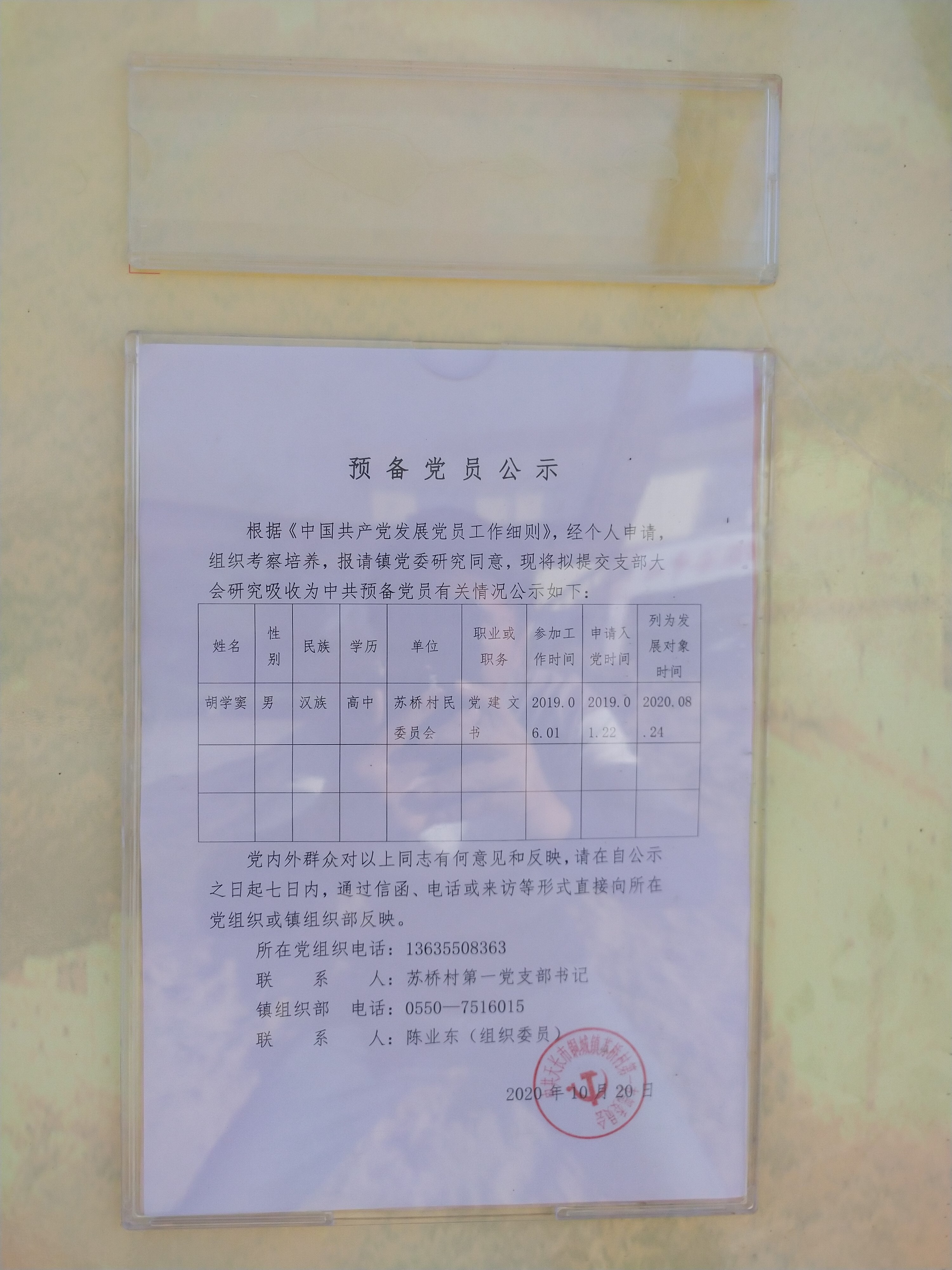 党委对发展对象备案后多久回复