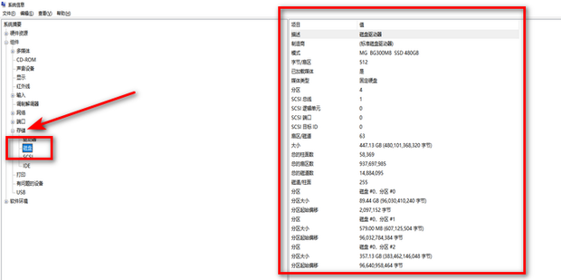 如何查看主机哪个是硬盘