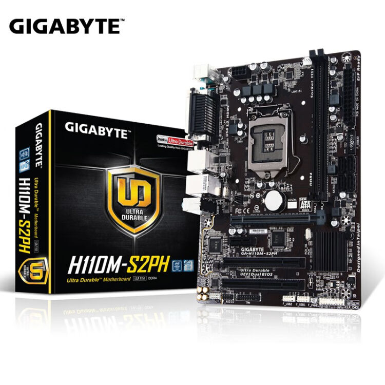 i3 7100配技嘉h110二手主机