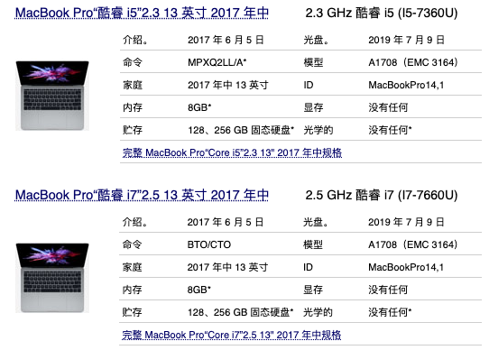 macbookpro主机配置