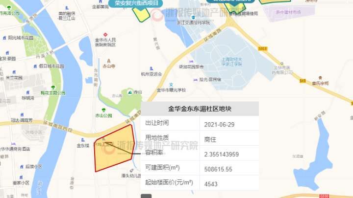 衢州华达金茂府备案价